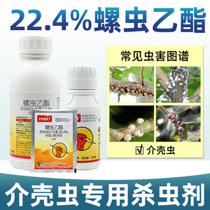 蚧壳虫专用药22%螺虫乙酯介壳虫农药螺虫乙脂杀虫剂农药大全