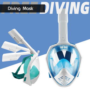 浮潜三宝 近视gopro面罩全干式折叠呼吸管防水面镜防雾潜水镜装备