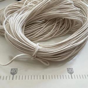2.5毫米包芯棉绳滚边包边全棉嵌绳本白色束口绳一扎约75米左右
