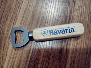 荷兰精酿 bavaria 宝华利啤酒开瓶器 啤酒木柄启瓶器启子少量原厂