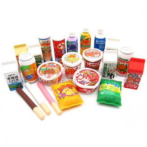 iwako日本橡皮擦小学生奖品礼物饮料牛奶橙汁零食方便面创意可爱