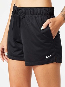 海淘Nike Training Shorts耐克速干女子运动裤黑色系带综训短裤
