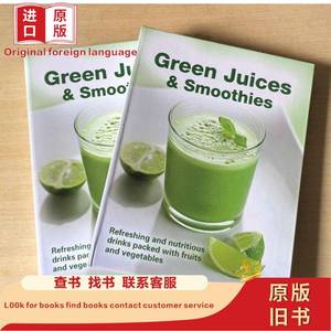 Green Juices Smoothies果汁冰沙食谱制作技巧及做法菜谱【精