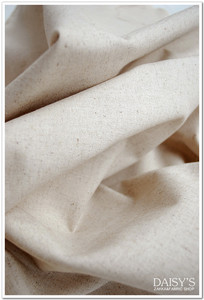 棉麻手工印染布料纯色面料素色棉布厚实经典素麻本白色麻本色麻布