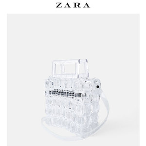 ZARA正品 国内代购 特价女包 透明饰件手提斜挎包 3310004087现货