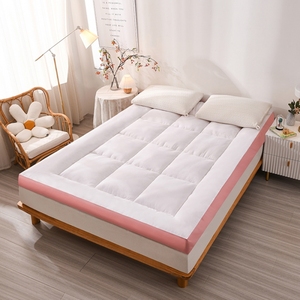 新款加厚大豆纤维立体学生宿舍家用可折叠软床垫床褥床上用品