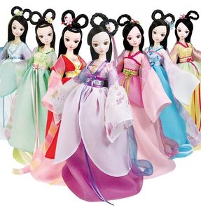 正品可儿娃洋娃娃中国神话七仙女系列14关节体娃娃女孩礼物