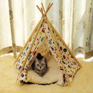 宠物猫帐篷猫窝保暖小狗帐篷窝四季秋冬季装饰高颜值猫狗屋子室内