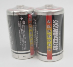 双鹿1号电池 不可充电电池2节 煤气灶电池大电池一号电池干电