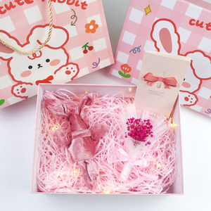 生日礼物卡通礼盒空盒创意礼品盒伴手礼零食包装盒六一儿童情人节