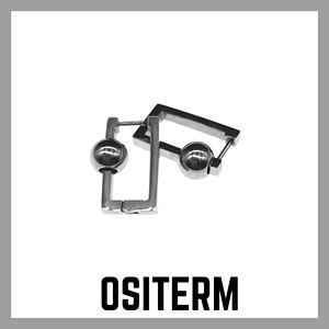 ositerm 新品长方钢珠耳环赞多同款特别款式 夏日耳环 原创设计