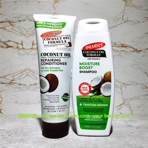 预10天 PALMERS COCONUT OIL SHAMPOO CONDITIONER 400ML