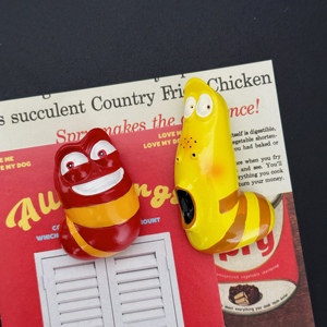 韩国鼻涕虫子冰箱贴动物卡通虫树脂家居装饰磁铁洞洞板铁磁吸