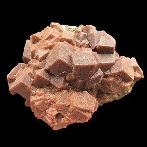 《顶级收藏》古老的库存内蒙古红色石榴石PYA12140 矿物晶体