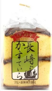 日本直送 丸东 长崎奶油松软蛋糕 早餐蛋糕6个入300g*8袋/箱