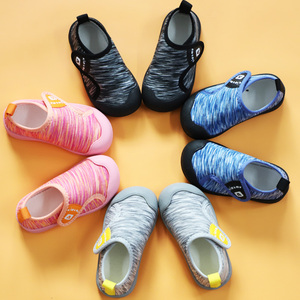 帆布鞋男童鞋子2024新款春季宝宝室内鞋儿童拖鞋女孩包跟软底防滑