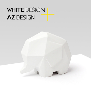 White Design--AZ Design创意大象树脂摆件家居客厅卧室办公装饰