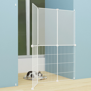 栅栏可伸缩防宠物家用围栏门栏拦狗狗小型犬门室内免打孔猫隔离网
