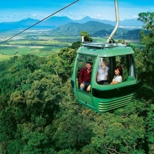 [库兰达热带雨林公园-单程缆车+单程火车]热带雨林缆车+火车组合缆车去+火车回
