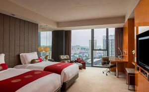 InterContinental Hotels 上海世博洲际酒店豪华房 双床TSUG