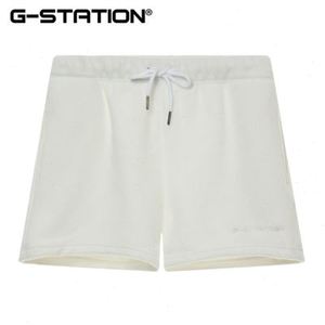 新品Gstation舒适短绒男士中裤睡裤休闲运动抗皱毛绒裤宽松版五品
