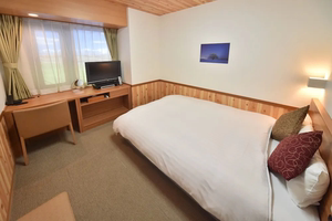 札幌多米高级温泉旅馆双人床房