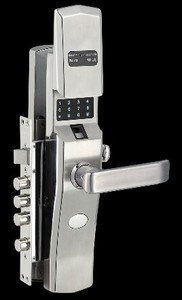 家用防盗门锁   耐特智能锁N289指纹 密码 钥匙 卡片四工能合一