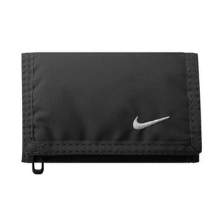 Nike/耐克 贝斯克运动钱包卡包证件包男女三折黑色钱包NIA08068NS