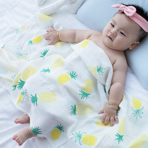 特价捡漏婴儿竹纤维柔软纱布被子薄款包巾新生儿浴巾抱被宝宝盖毯