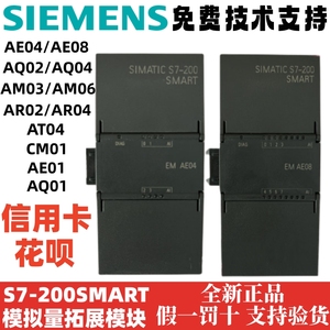 西门子PLC模拟量模块S7-200SMART 3AE08AE04AQ02AM03AQ04AT04AM06