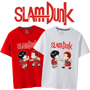 灌篮高手联名短袖T恤流川枫樱木花道世纪击掌卡通衣服SLAM DUNK