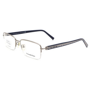 Zegna/杰尼亚眼镜架男士商务休闲钛架可配镜半框眼镜框EZ5054-F
