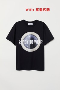 HM Moschino x H&M莫斯奇诺联名限量ready to wear潮Tee/T恤 现货