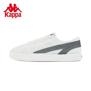 卡帕Kappa板鞋背靠背情侣男女网面运动鞋休闲透气舒适K0CX5CC03
