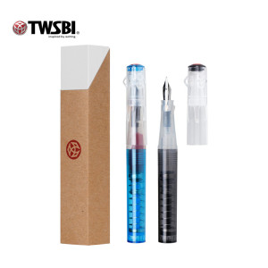 TWSBI台湾三文堂GO 创新弹力吸墨式 练字书法透明钢笔