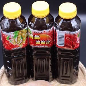 特价云南元江民特浓缩酸角汁580ml果汁饮料冷饮店凉米线罗望子汁