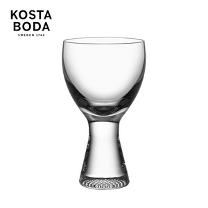 Kosta Boda珂丝塔水晶玻璃水杯子LIMELIGHT焦点创意葡萄酒杯2只装
