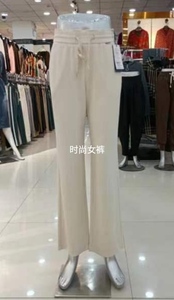酷逸菲梵KYA1543女裤2023春季新款时尚显瘦高腰舒适休闲直筒裤