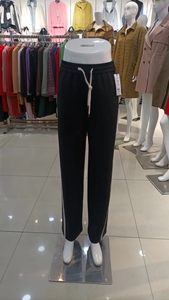 酷逸菲梵KYA1500女裤2023春季新款时尚显瘦高腰休闲筒微喇叭裤