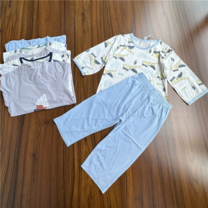 5001 中小童柔软莫代尔家居服套装系列七分袖 110-180码 尺码偏小