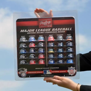 美职棒大联盟棒球迷你头盔套装含30支球队头盔纪念品Rawlings原版