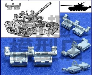 【环凌】1:35 011 俄罗斯T-80(T80)后期型坦克模型金属履带