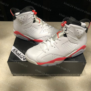 Air Jordan 6 AJ6 白红 樱木 红外线 乔6