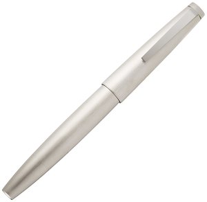 德国凌美LAMY2000系列-002 全钢拉丝 钛金属笔身14K尖金笔/钢笔