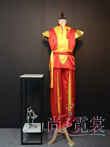 【北京出租】汉族腰鼓打鼓演出舞蹈服装打鼓广场秧歌服现代舞蹈服