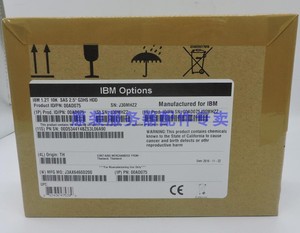 IBM盒包 1.2TB SAS 10K 2.5 00AD075 00AD076 x3530M4 x3650 M4