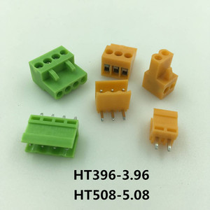 现货 HT396-3.96  插拔式 PCB接线端子 HT508-5.08 公母对插 凤凰