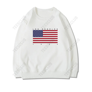USA Letter  Hoodie Sweatshirt 欧美热卖美国国旗印花保暖卫衣