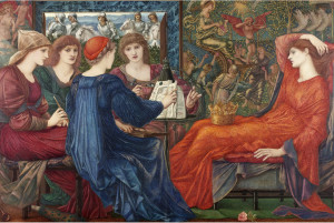 T892【英国】 爱德华·伯恩·琼斯(Edward Burne-Jones）绘画图库