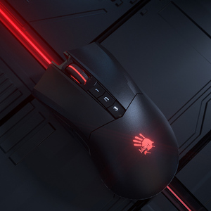 双飞燕血手幽灵R90 PLUS无线锂电可充电电竞游戏鼠标支持宏编程